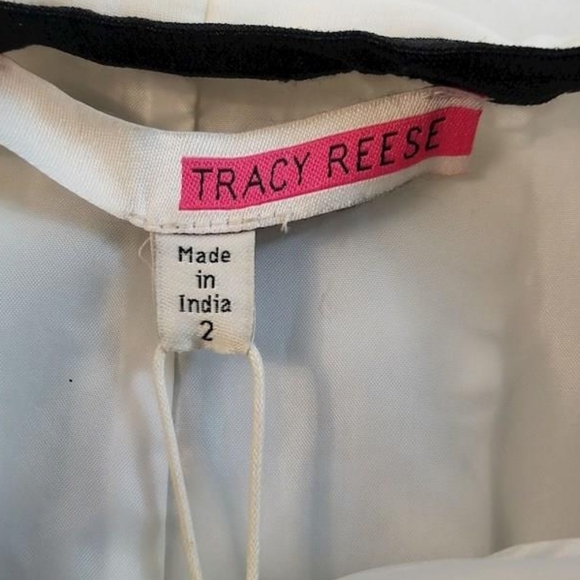 Tracy Reese Anthropologie sequined beaded Hibiscus high low Skirt size 2 - Picture 7 of 8